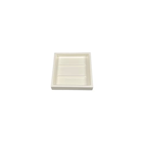 Pacifica Collection Soap Dish, Square, White